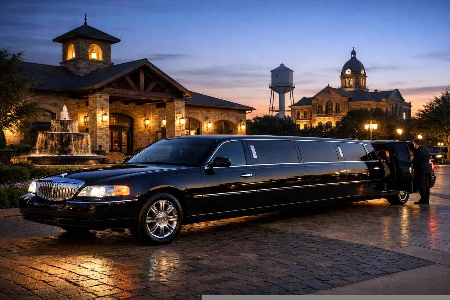 Black Limo Rental Services in McKinney Texas