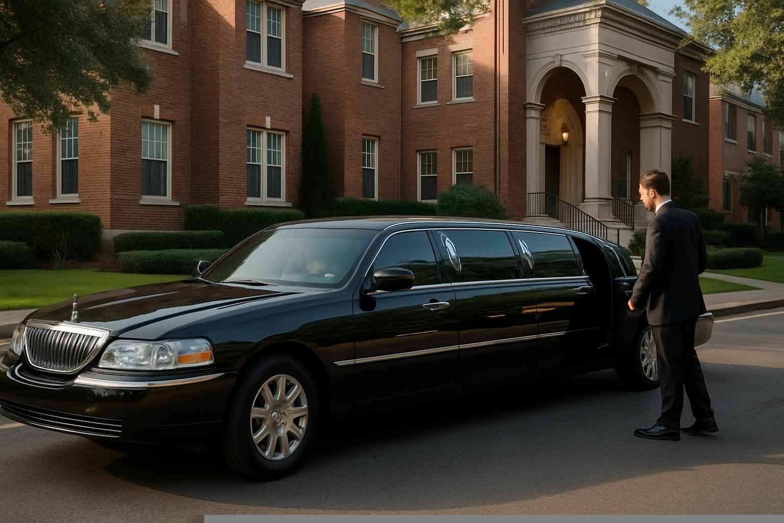 Black Limo Rental Services in University Park Texas