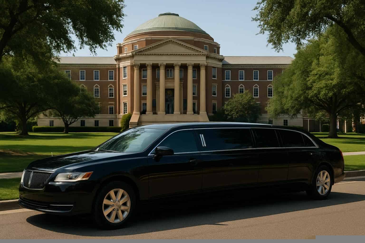 Black Limo Rental University Park TX