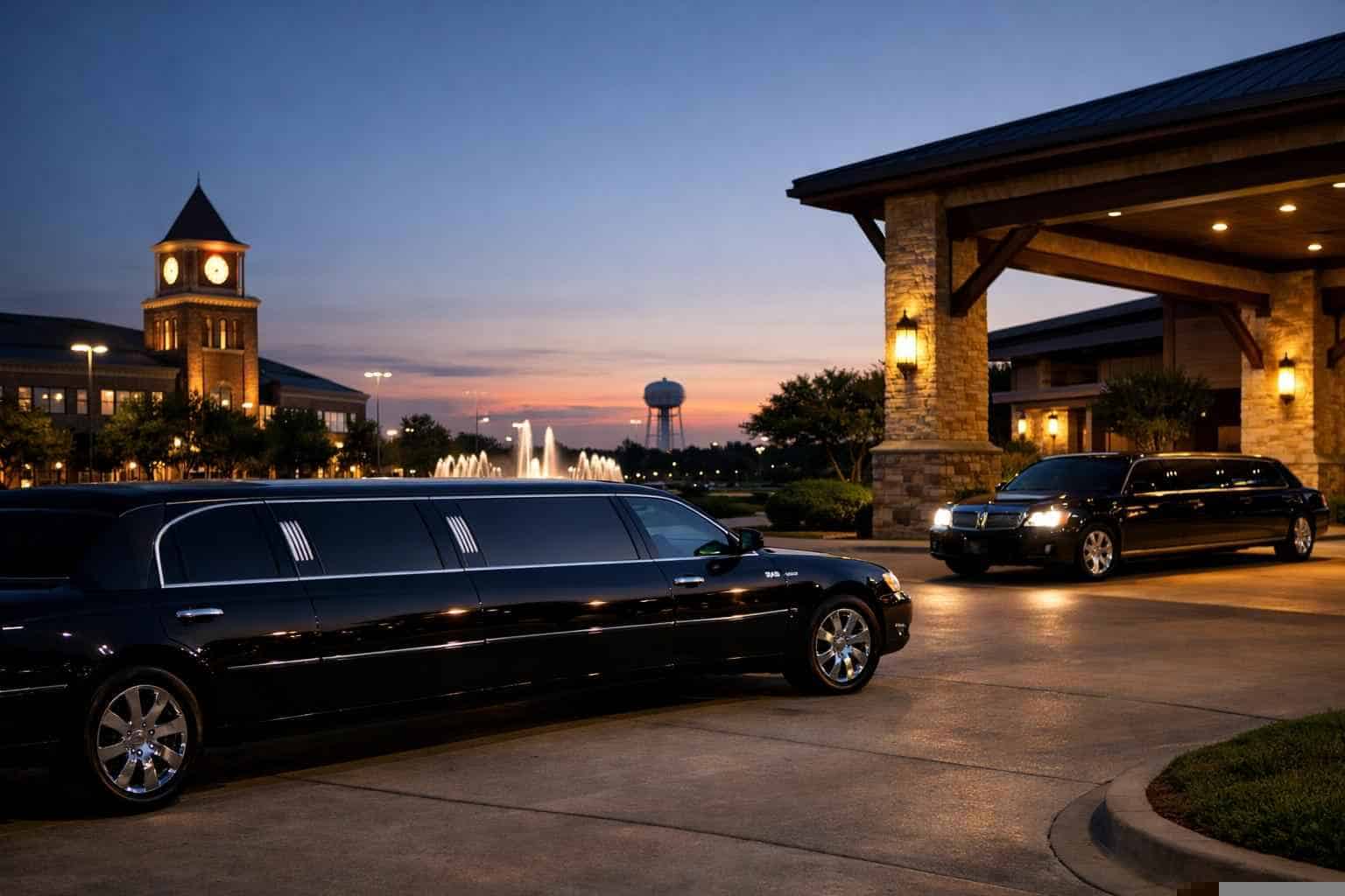 Black Limousines in Allen Texas