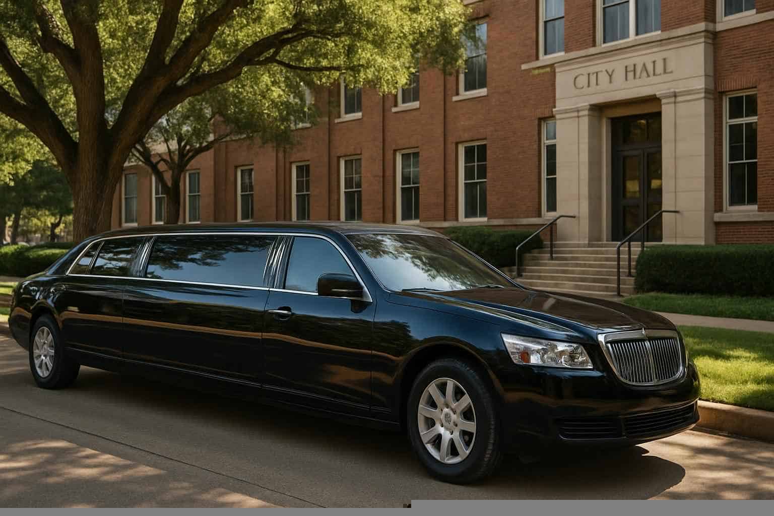 Black Limousines in Farmers Branch Texas