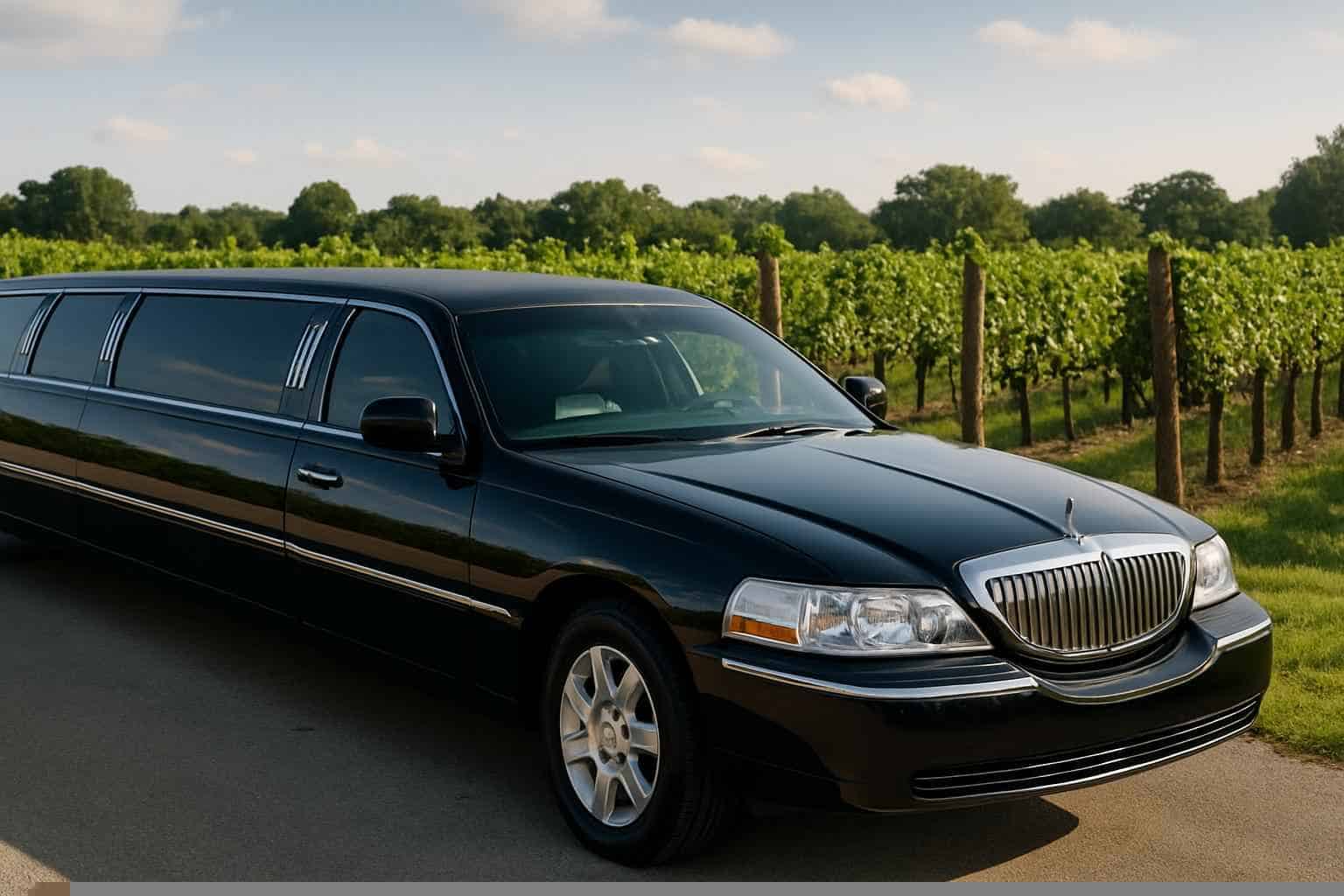 Black Limousines in Grapevine Texas