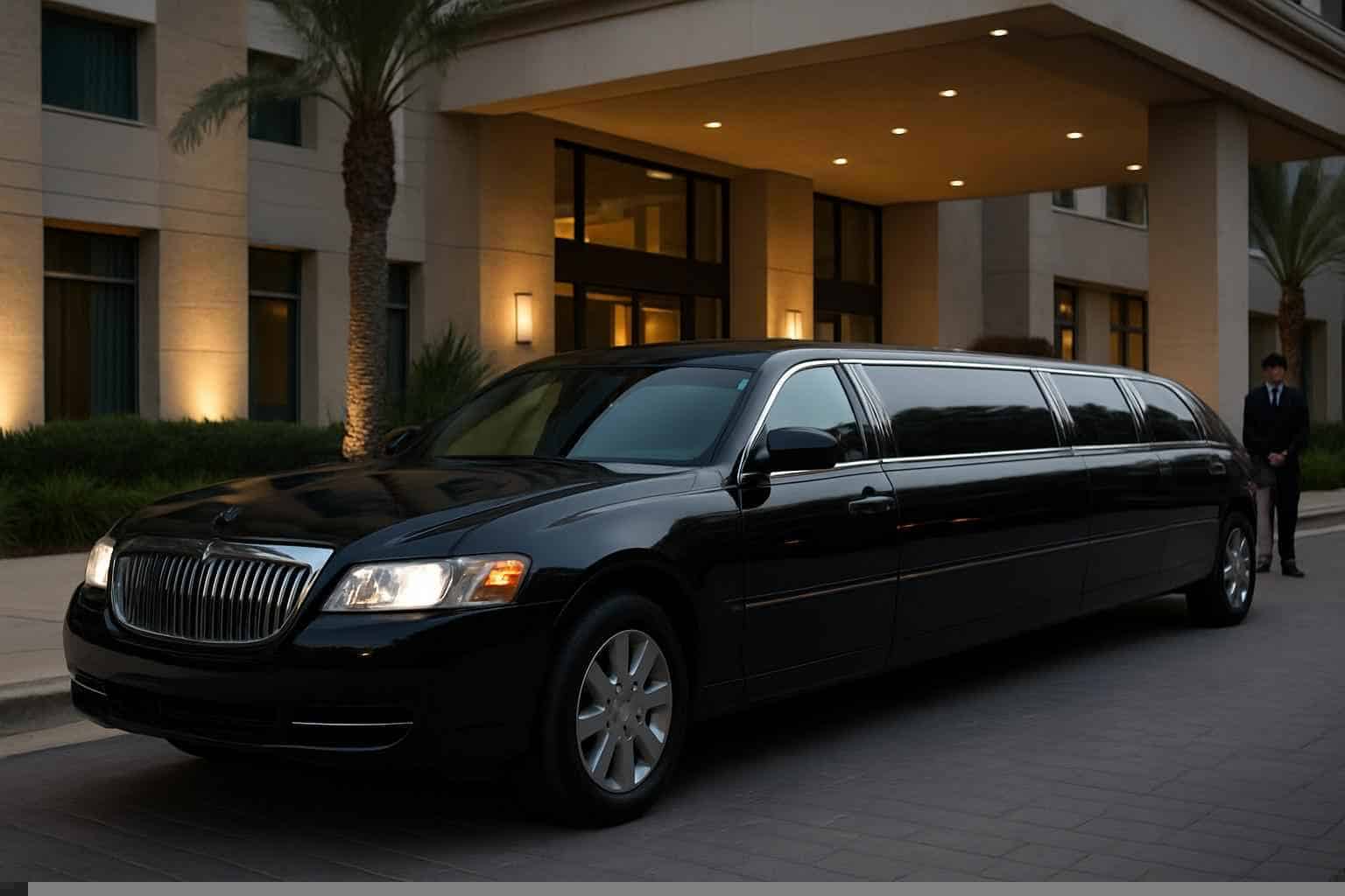 Black Limousines in The Colony Texas