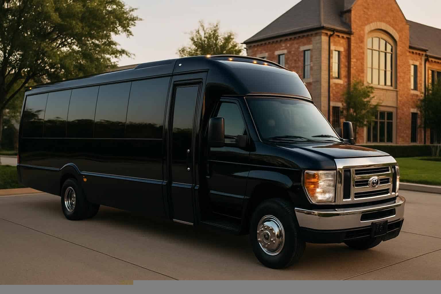 Black Party Bus Rental Grapevine TX