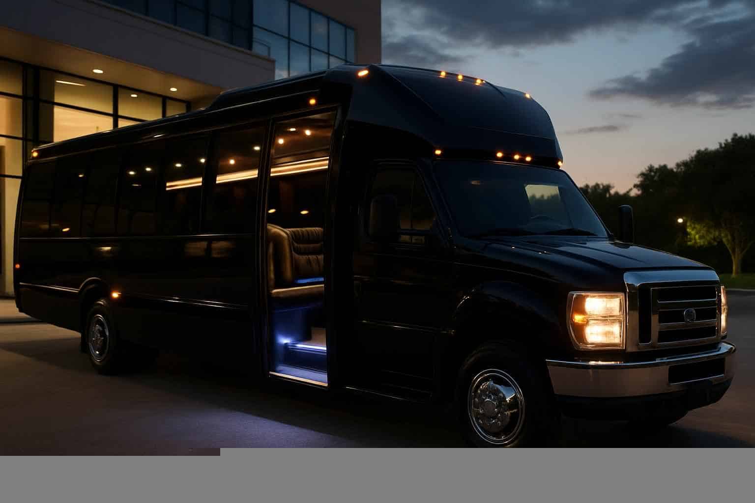 Black Party Bus Service Carrollton TX