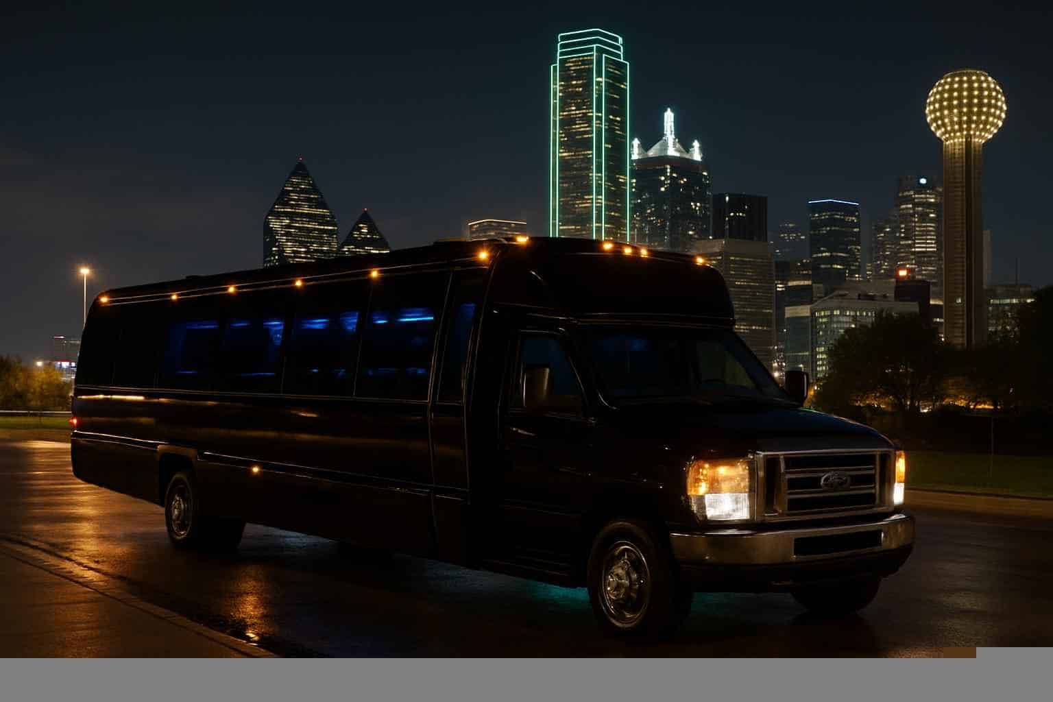 Black Party Bus Service Dallas TX
