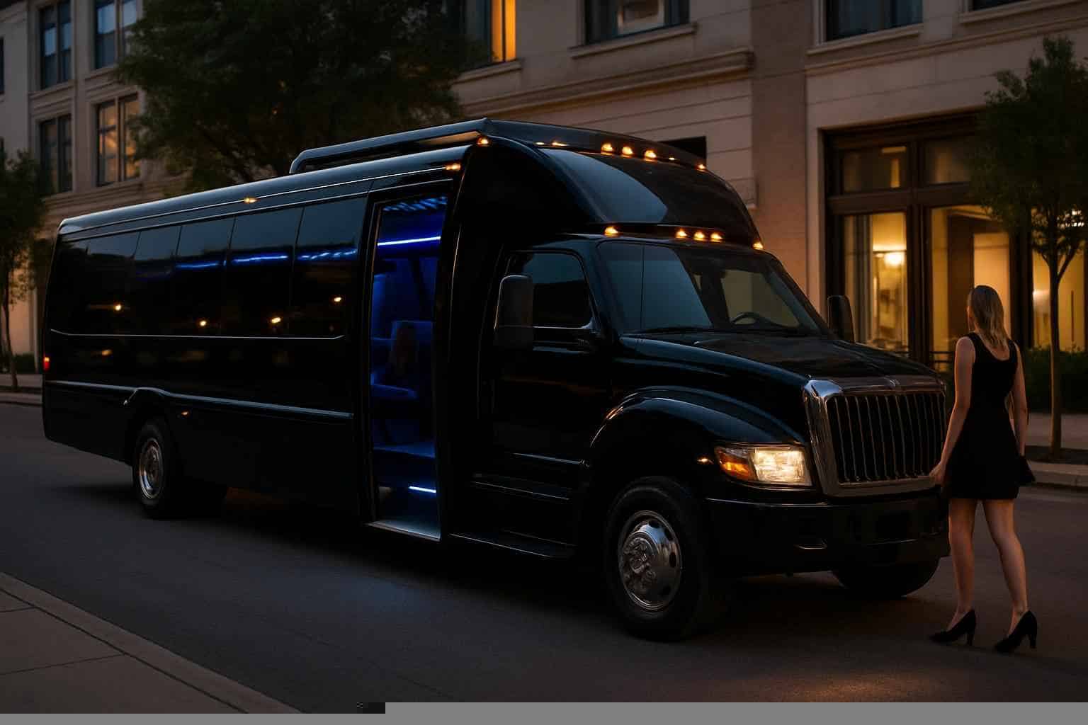 Black Party Buses in Carrollton Texas