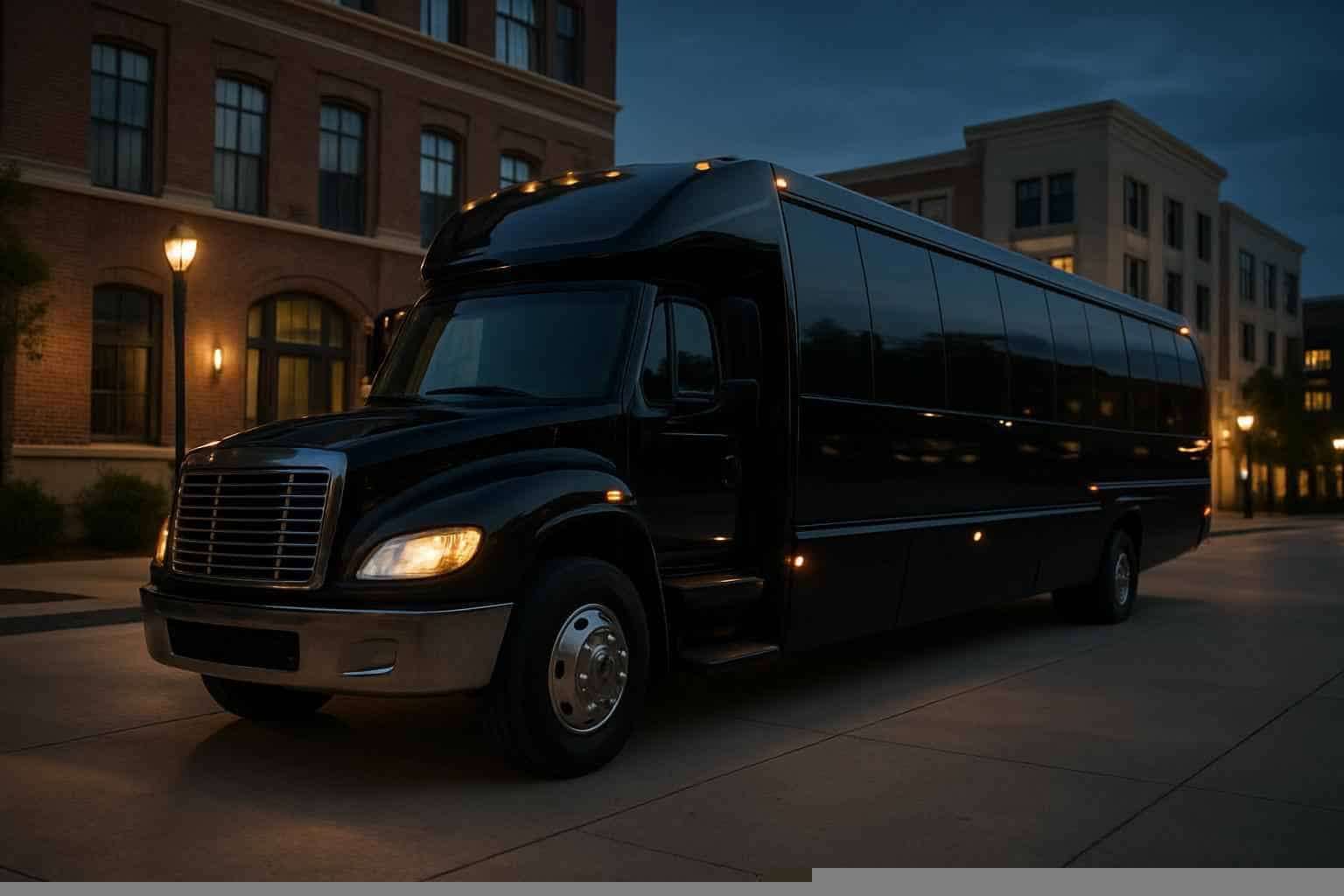Black Party Buses in Coppell Texas
