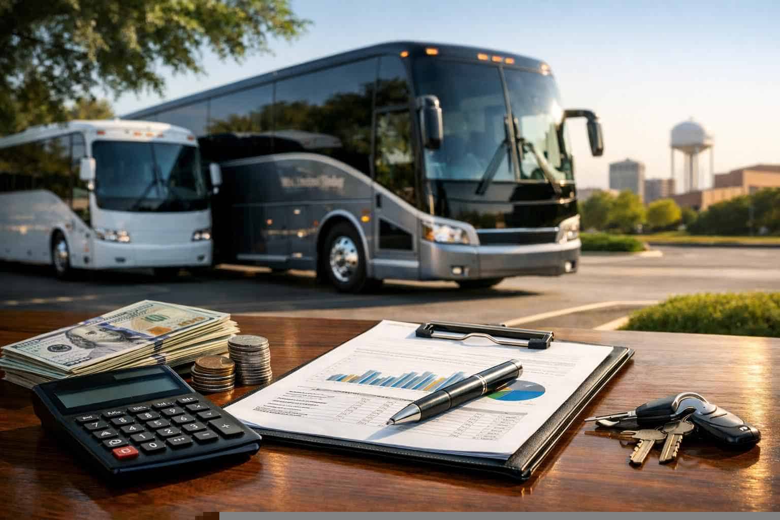 Bus Rental Prices in McKinney TX