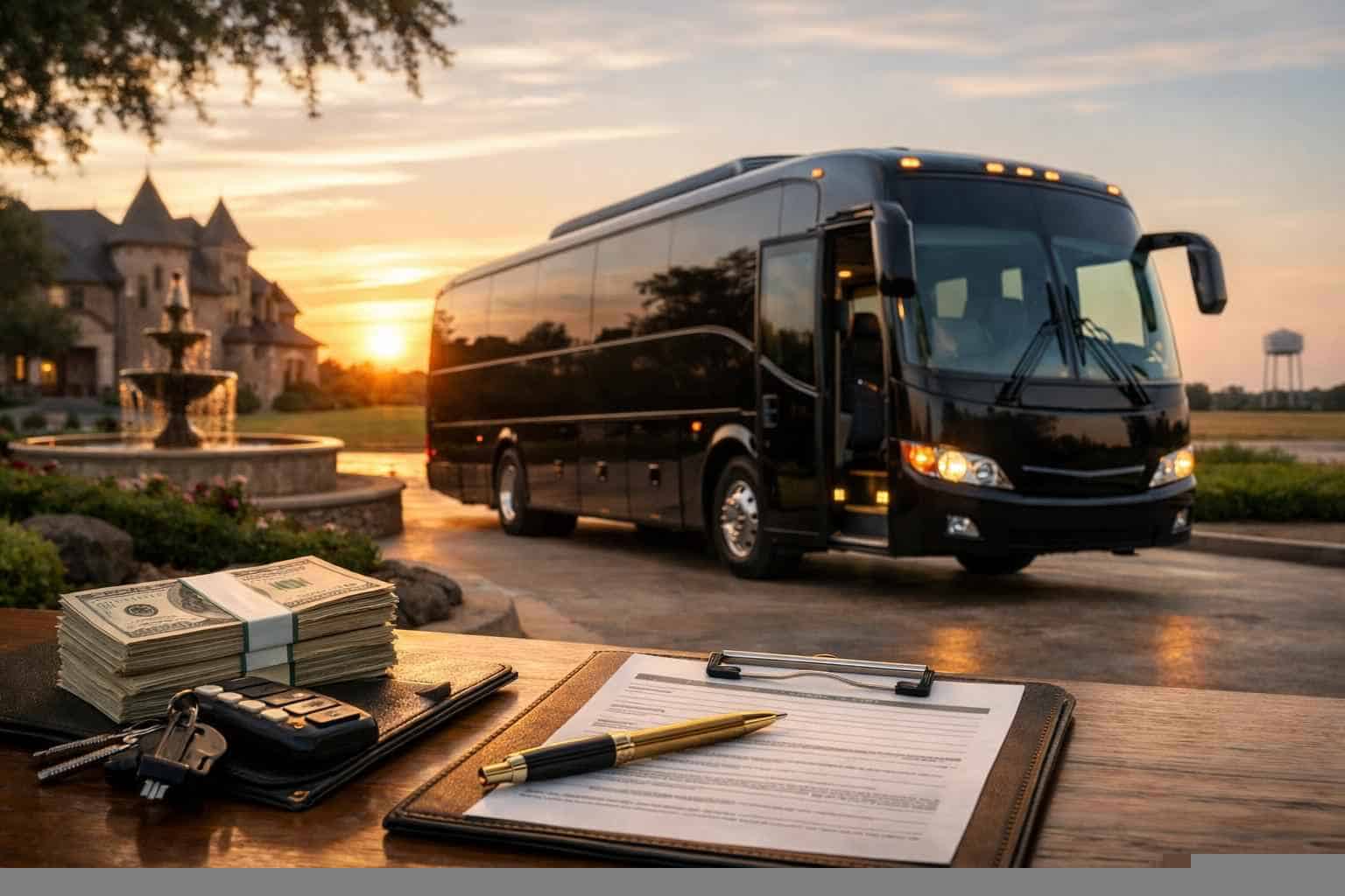 Bus Rental Prices in Prosper TX