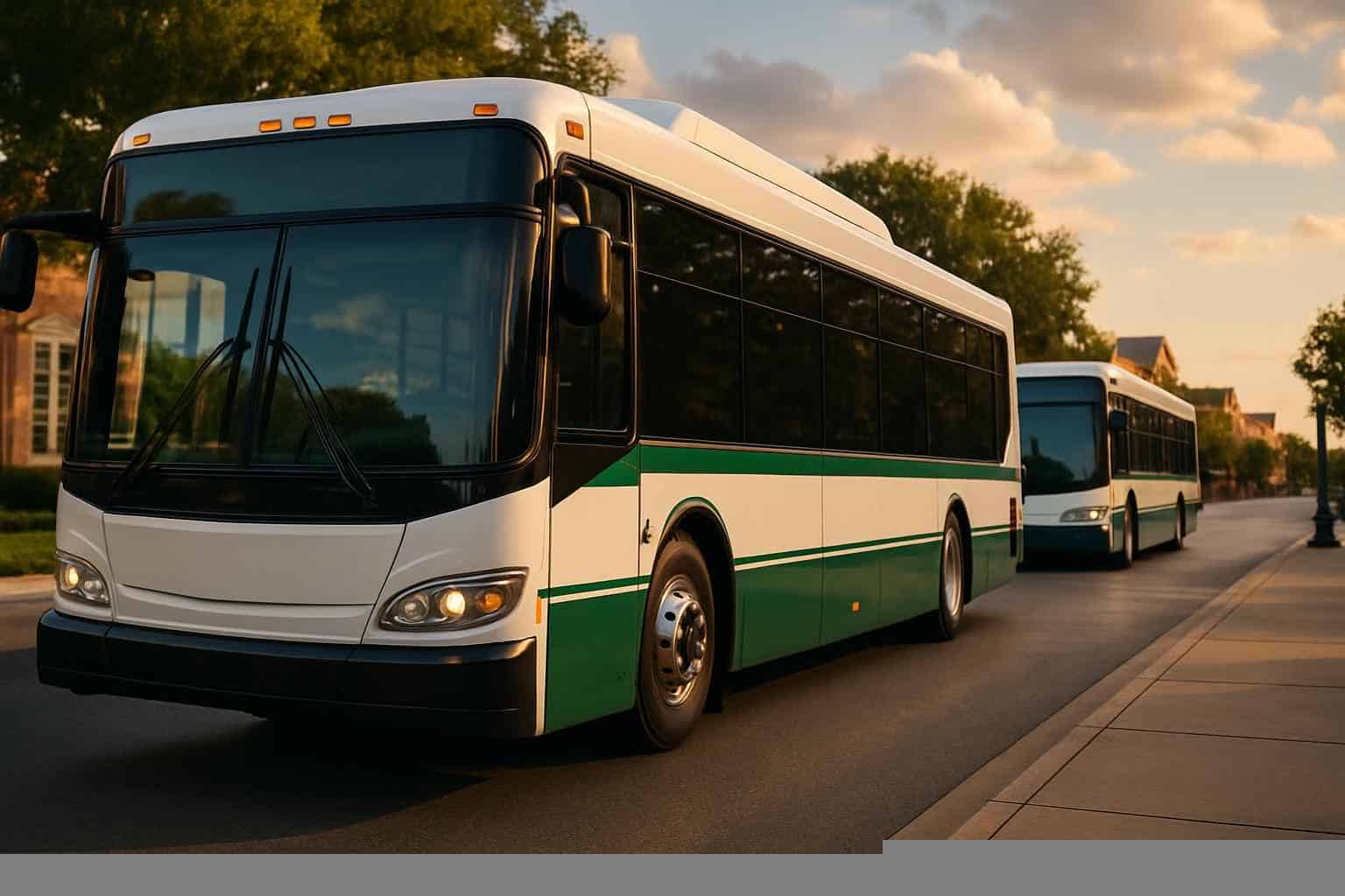 Buses in Carrollton Texas
