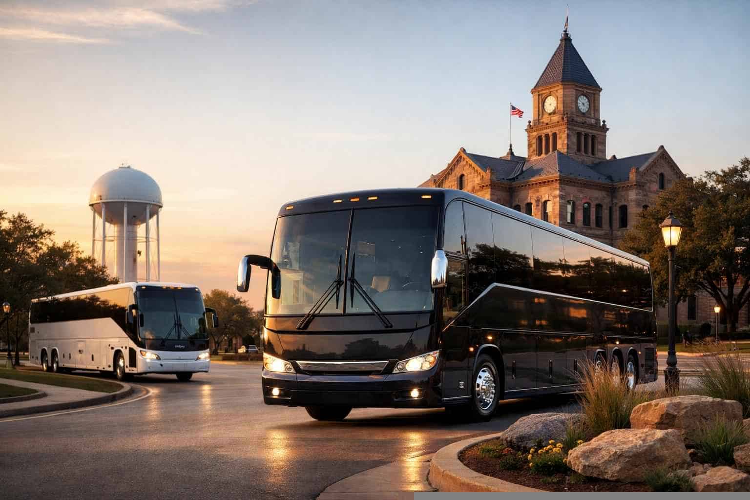 Buses in McKinney Texas