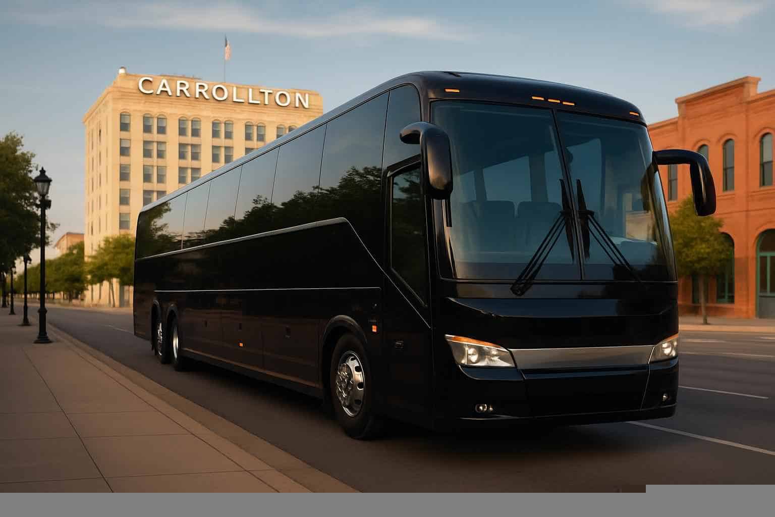 Charter Bus Rental Carrollton TX