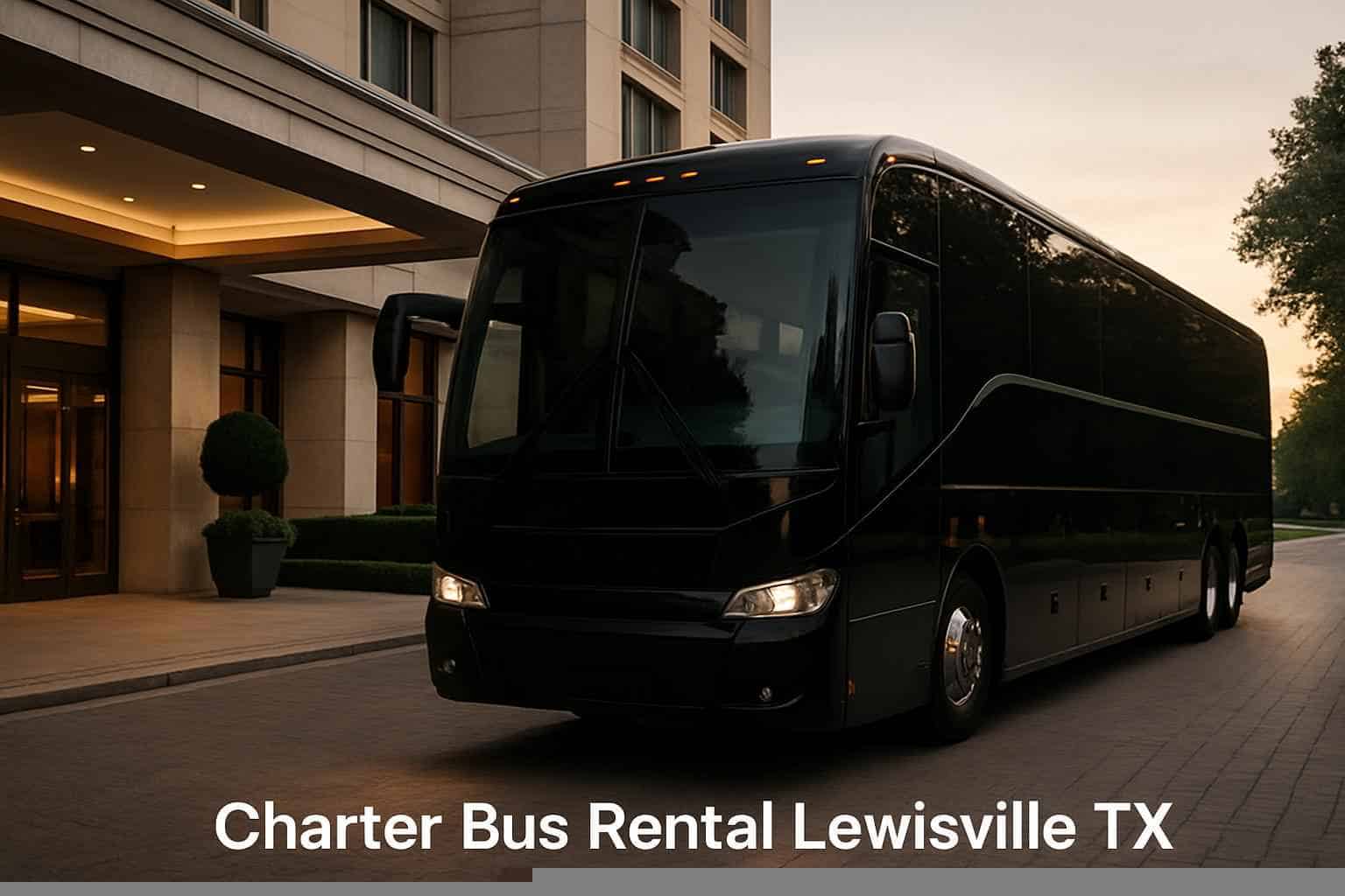 Charter Bus Rental Lewisville TX