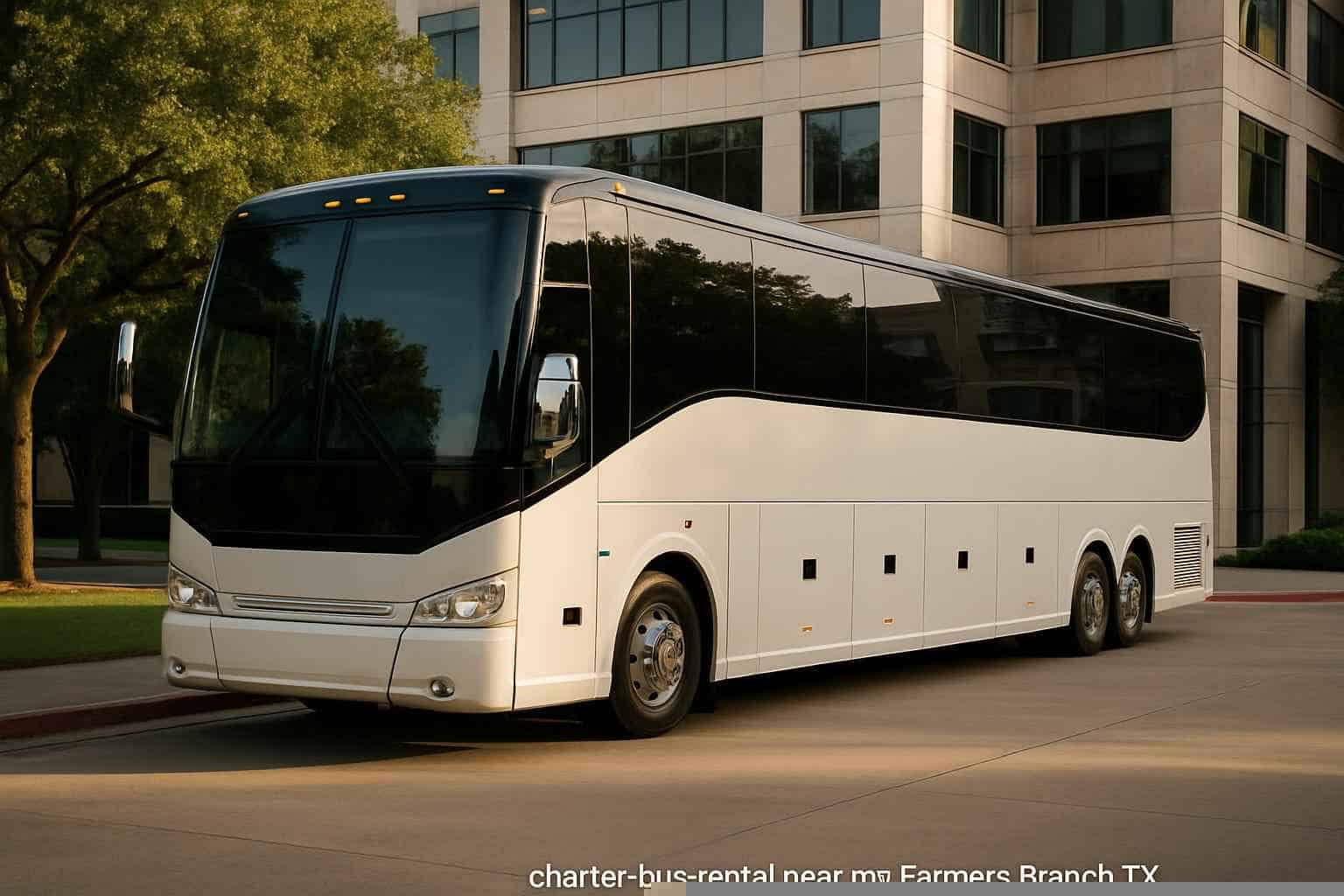 Charter Bus Rental Near Me Farmers Branch TX