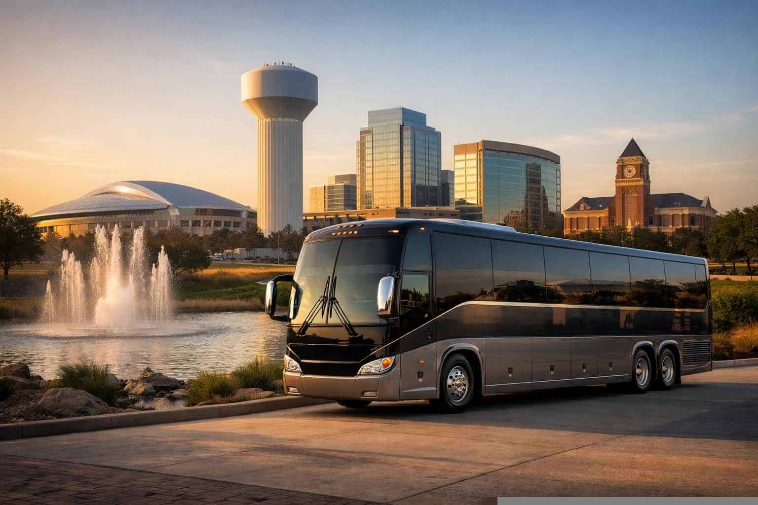 Charter Bus Rental Near Me Frisco TX
