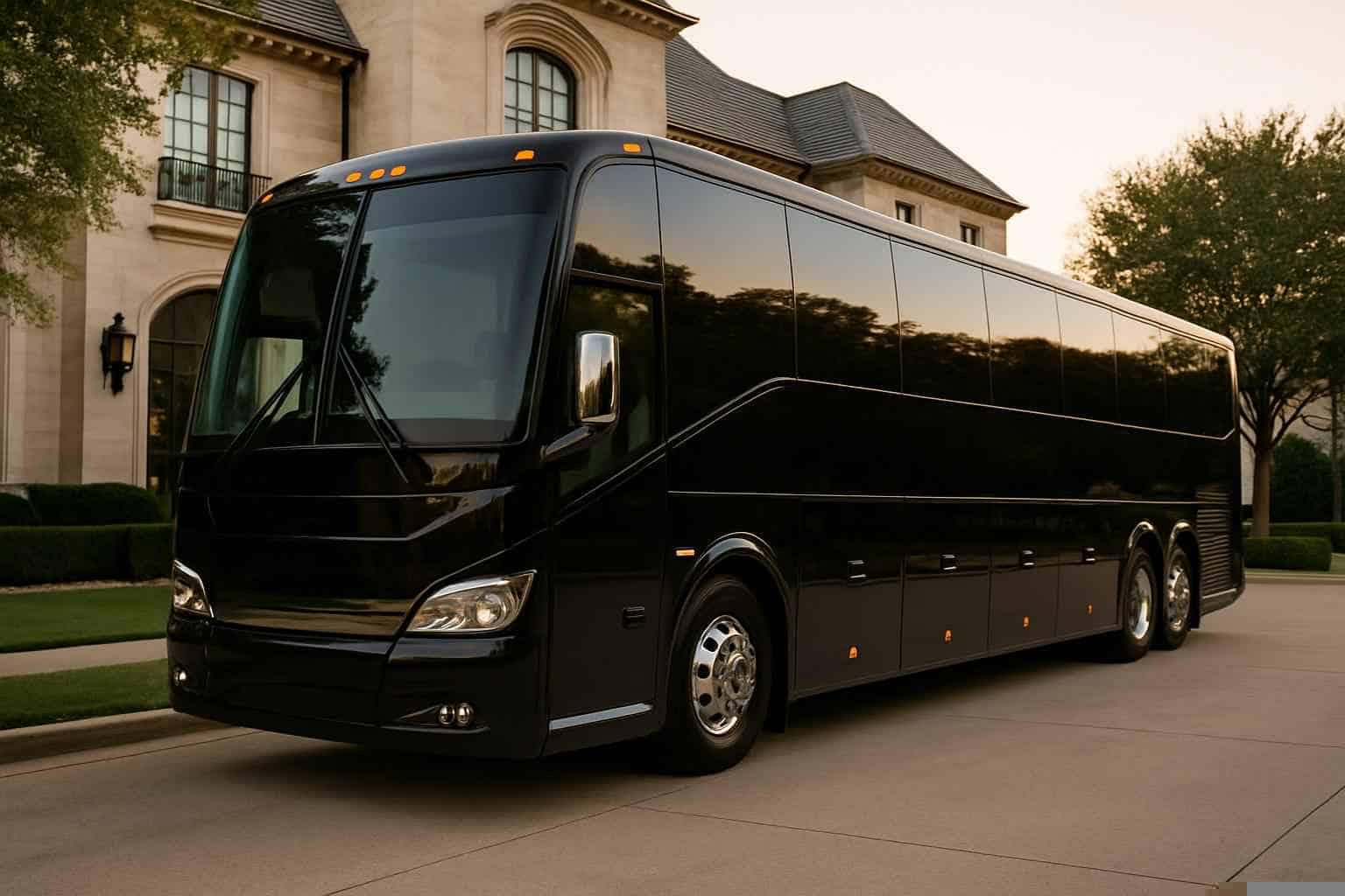 Charter Bus Rental Near Me Plano TX