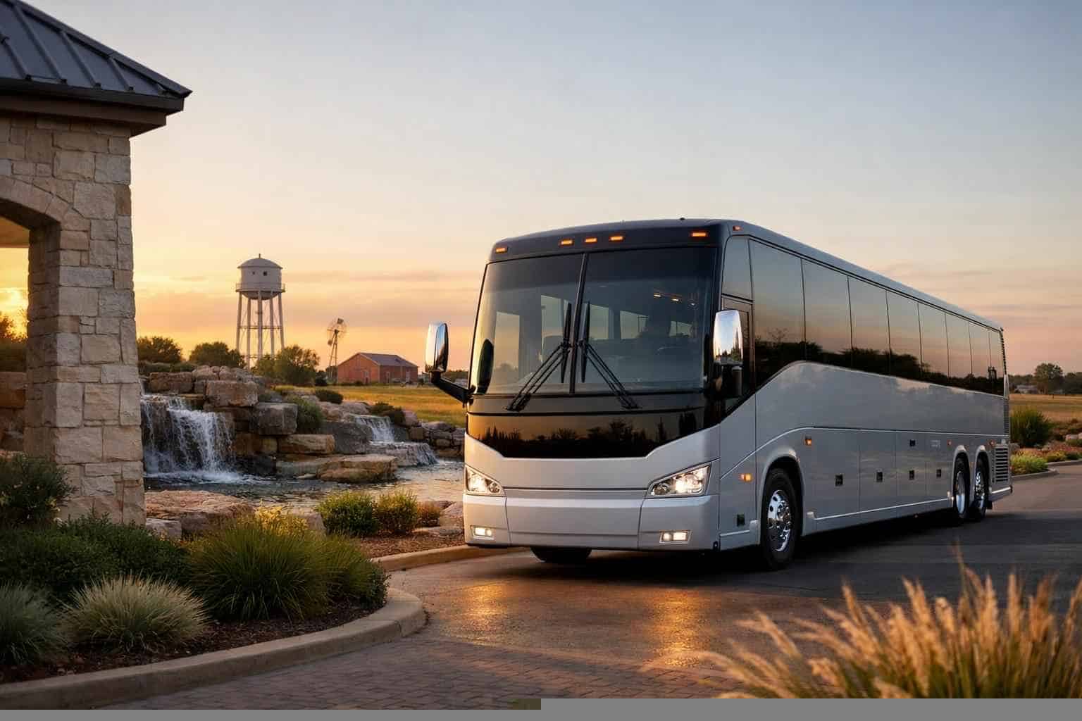 Charter Bus Rental Near Me Prosper TX