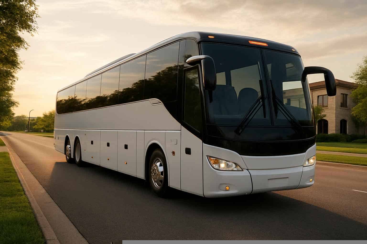 Charter Bus Rental Near Me The Colony TX