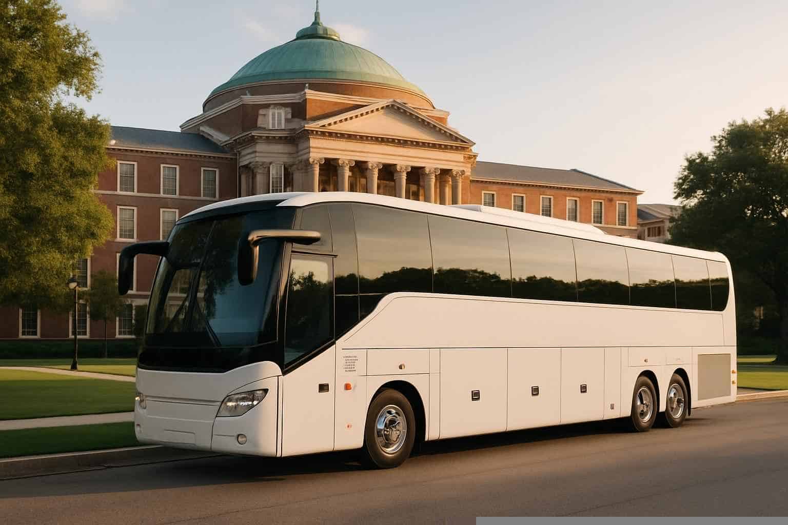 Charter Bus Rental Near Me University Park TX