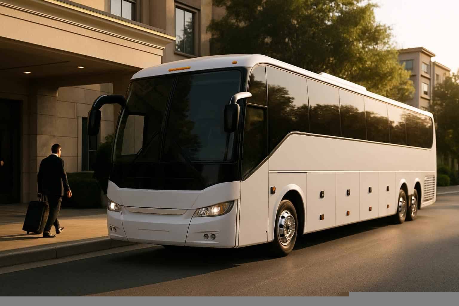 Charter Bus Rental Plano TX