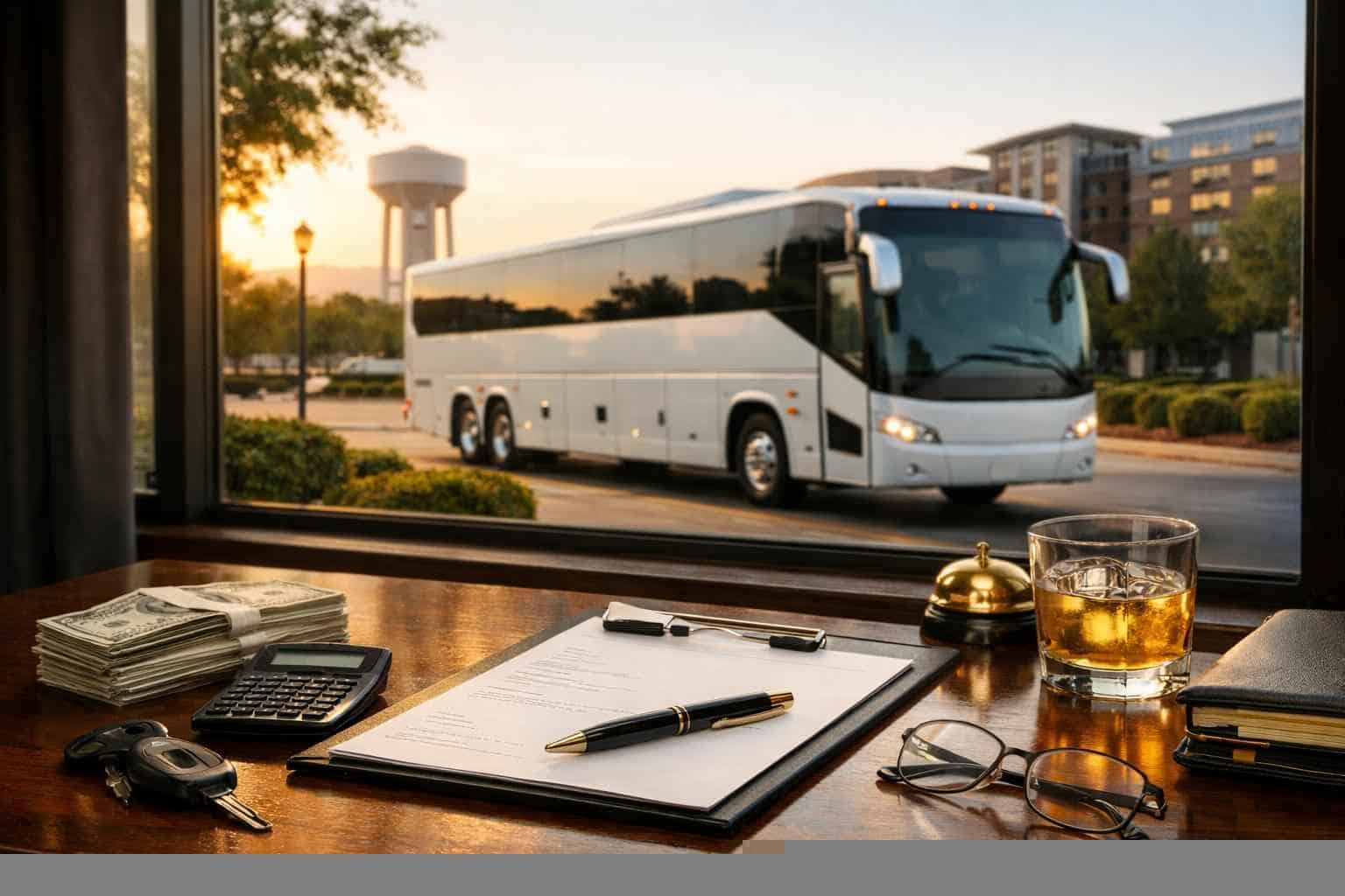 Charter Bus Rental Prices in Allen TX