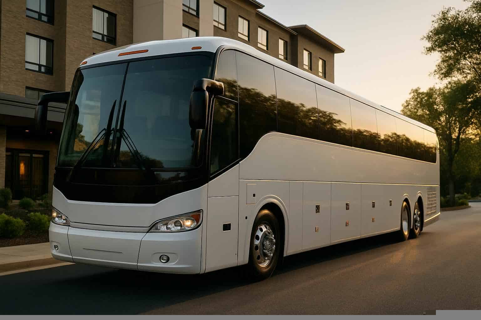 Charter Bus Rental Prices in Farmers Branch TX