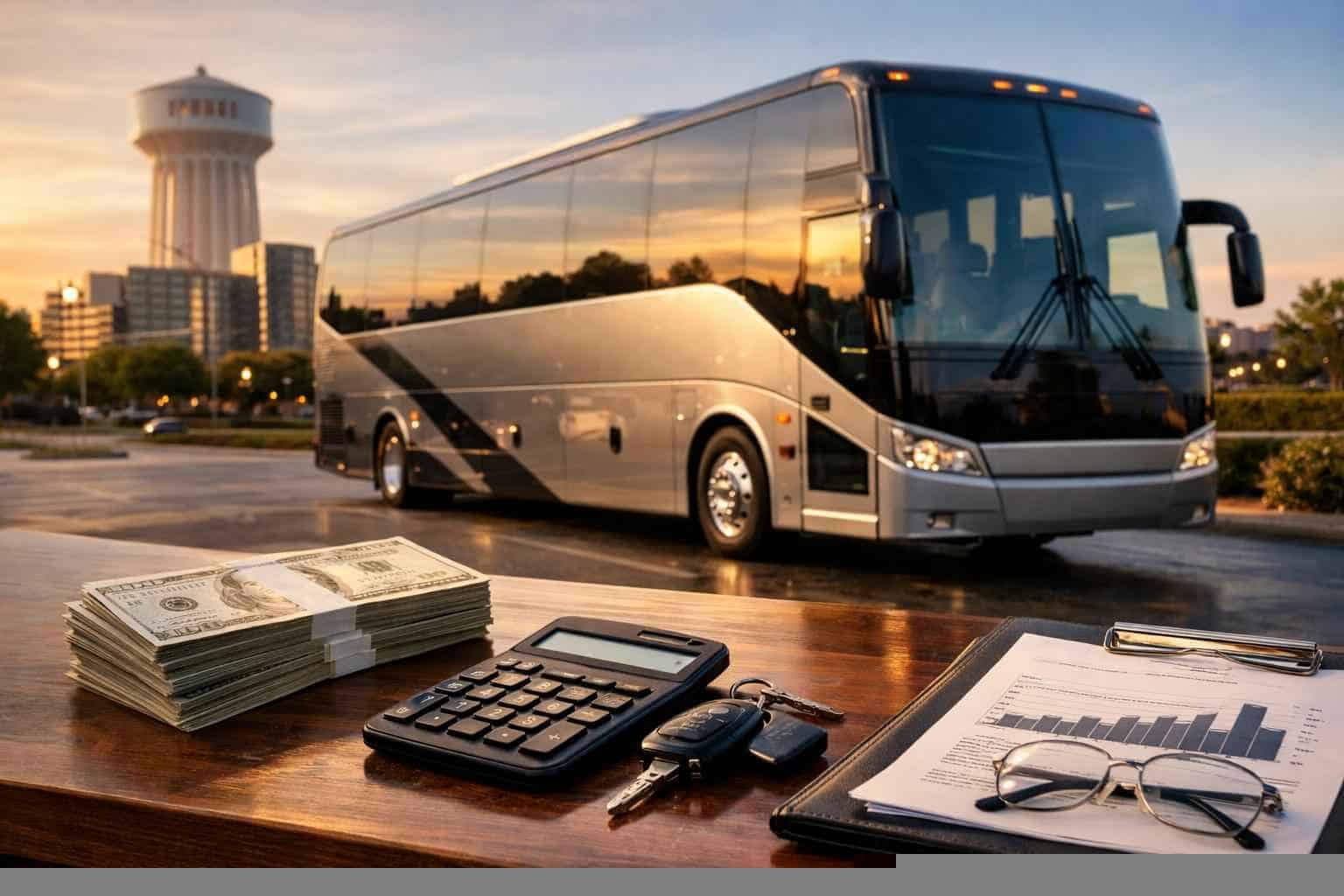 Charter Bus Rental Prices in Frisco TX