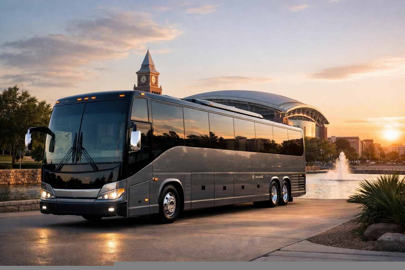 Charter Bus Rental Services in Frisco Texas