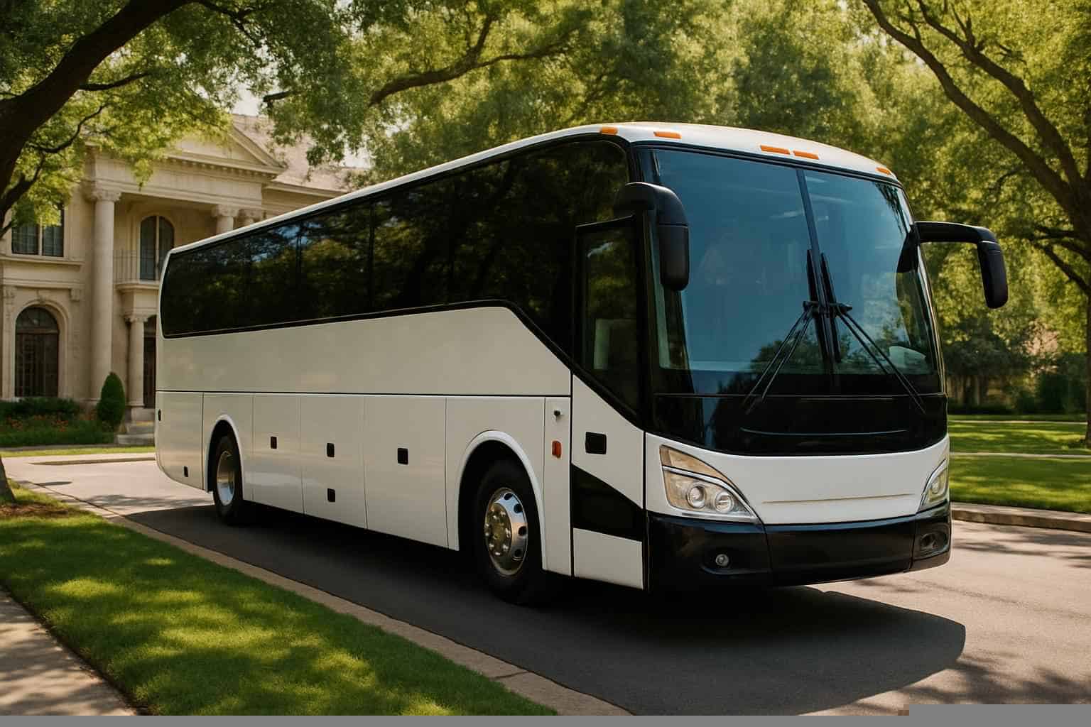 Charter Bus Rental Services in Highland Park Texas