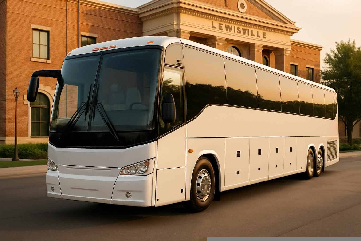 Charter Bus Rental Services in Lewisville Texas
