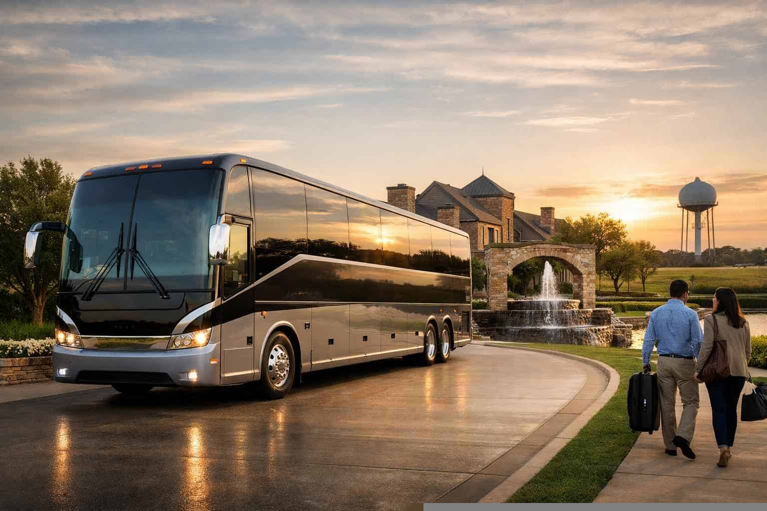 Charter Bus Rental Services in Prosper Texas