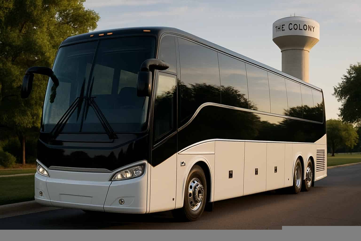 Charter Bus Rental Services in The Colony Texas