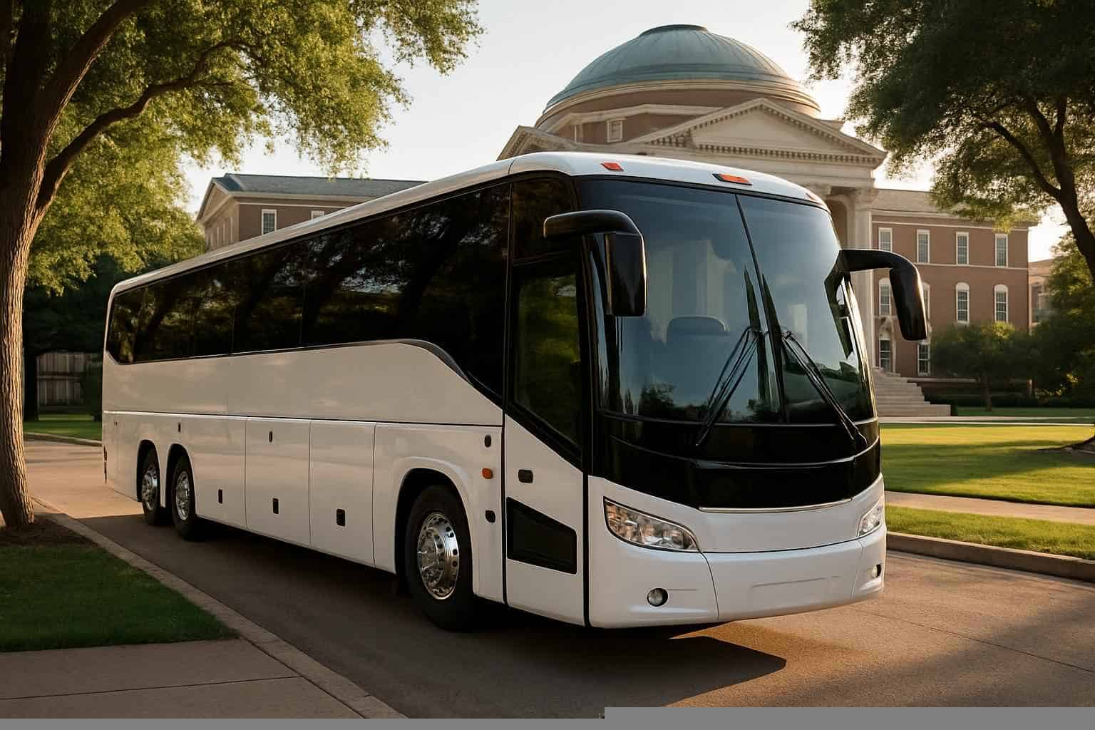 Charter Bus Rental Services in University Park Texas