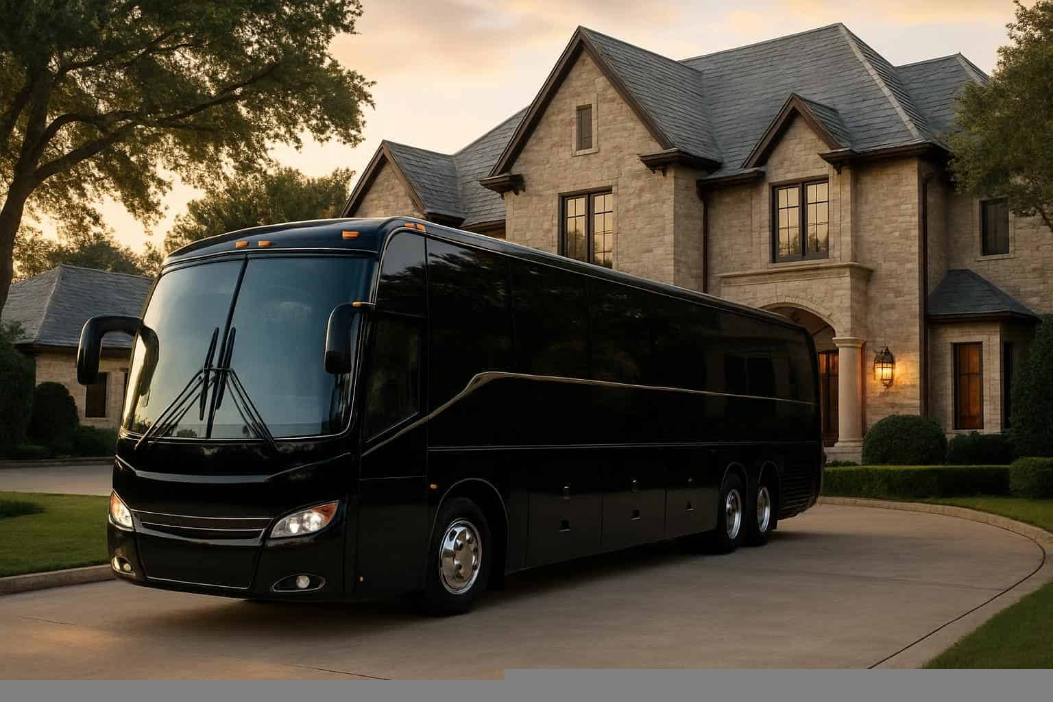 Charter Bus Rental The Colony TX