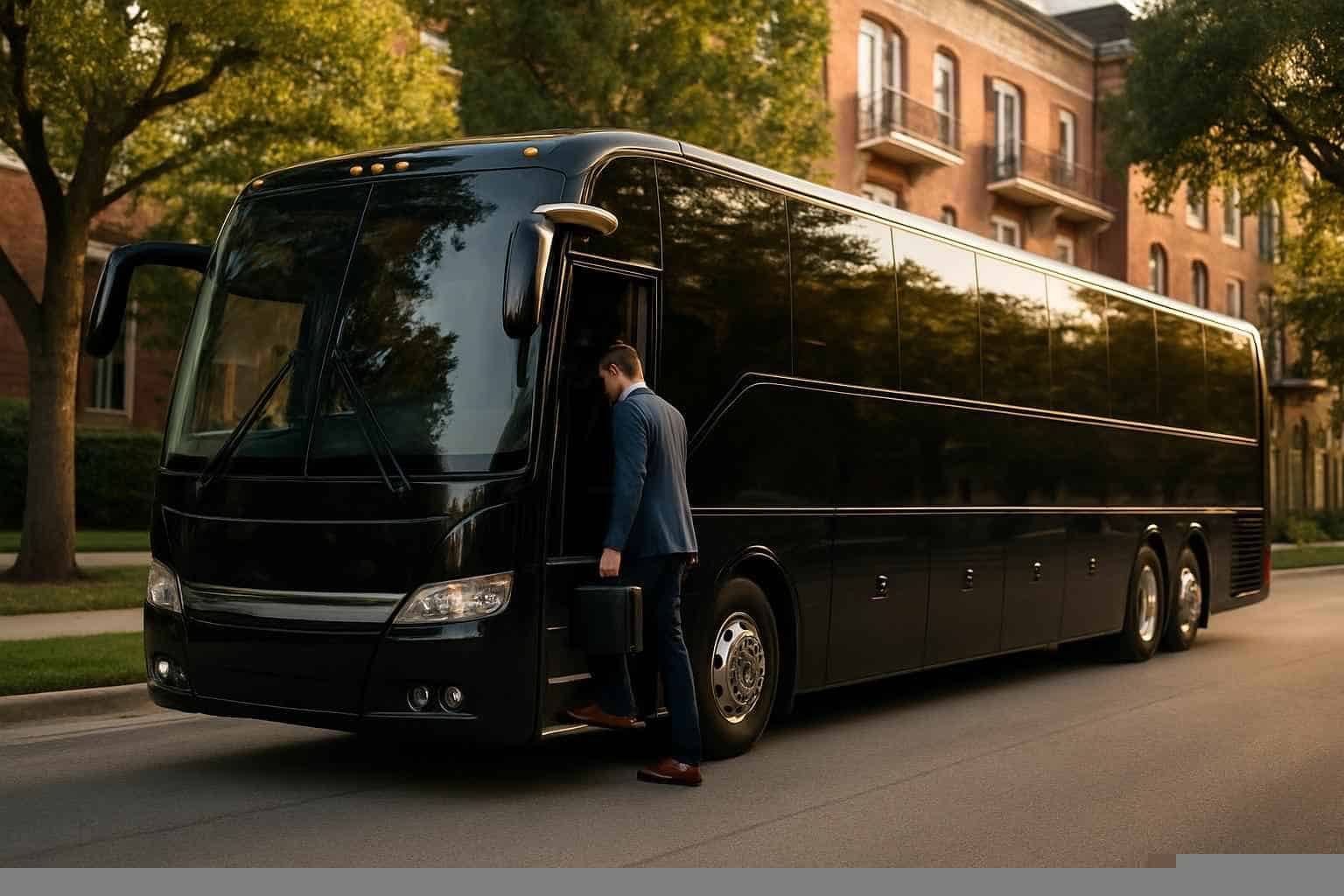 Charter Bus Service Carrollton TX
