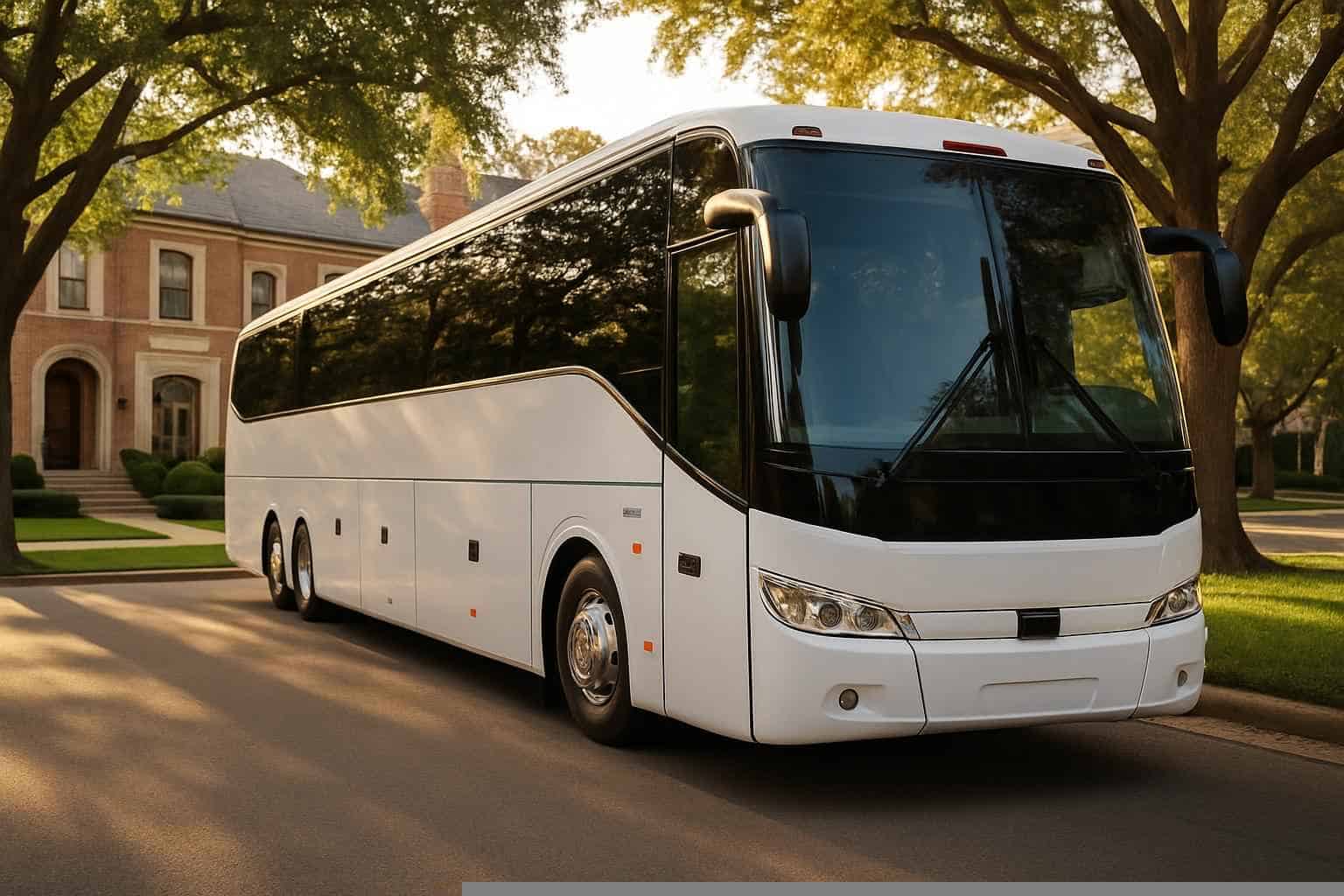 Charter Bus Service Highland Park TX
