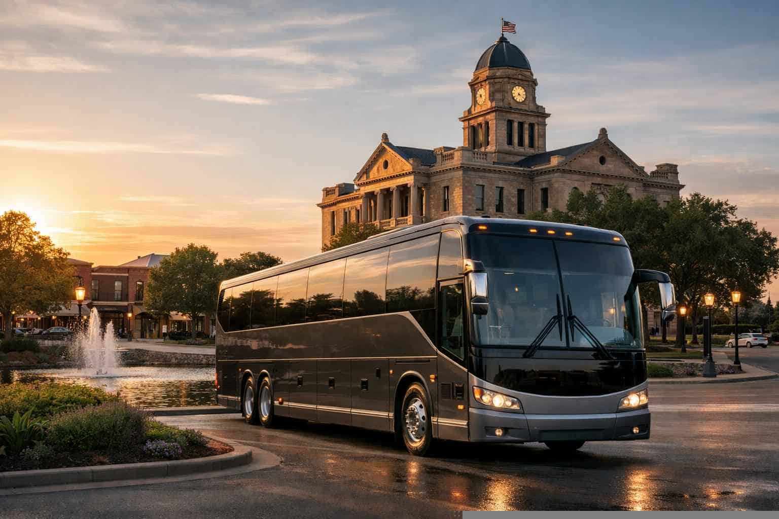 Charter Buses in McKinney Texas