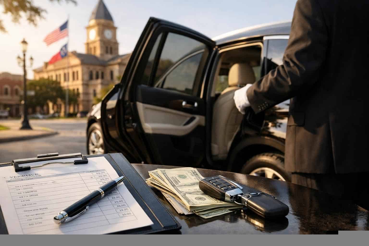 Chauffeur Service Prices in McKinney TX