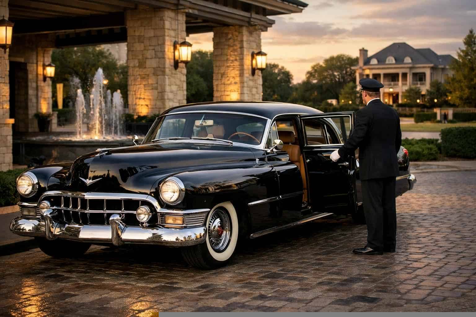 Classic Car Chauffeur Service Allen TX