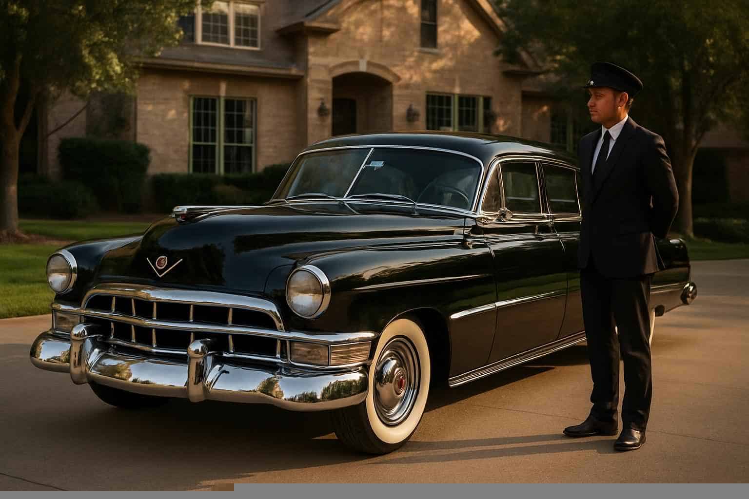 Classic Car Chauffeur Service in Coppell Texas