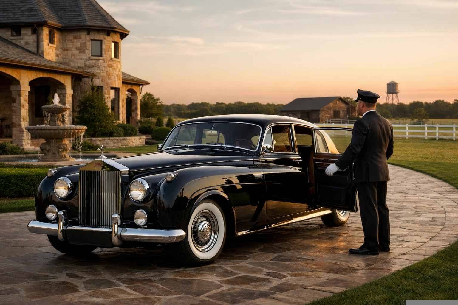 Classic Car Chauffeur Service in Prosper Texas