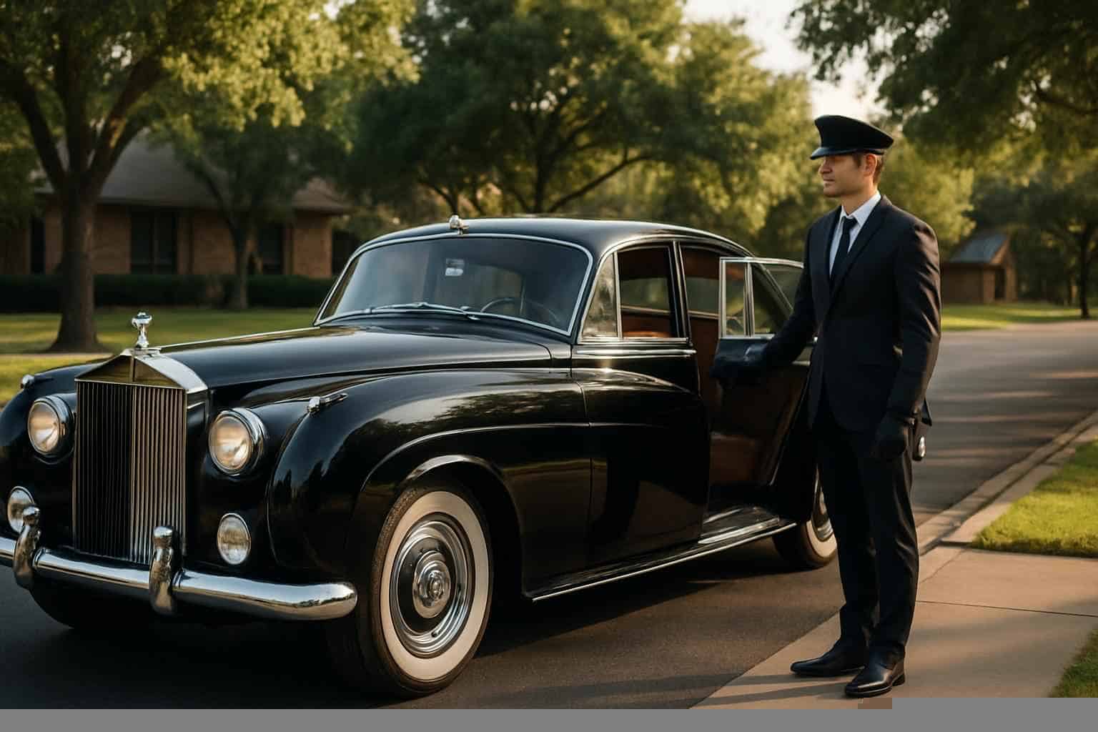 Classic Car Chauffeur Service In Richardson Texas