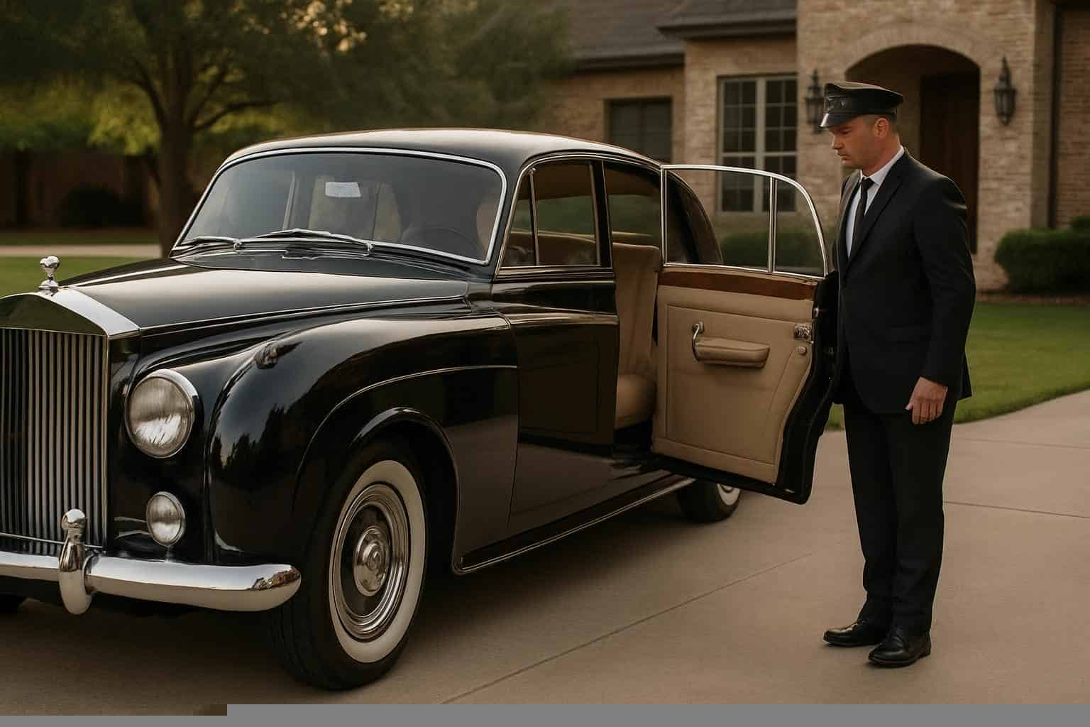Classic Car Chauffeur Service In The Colony Texas