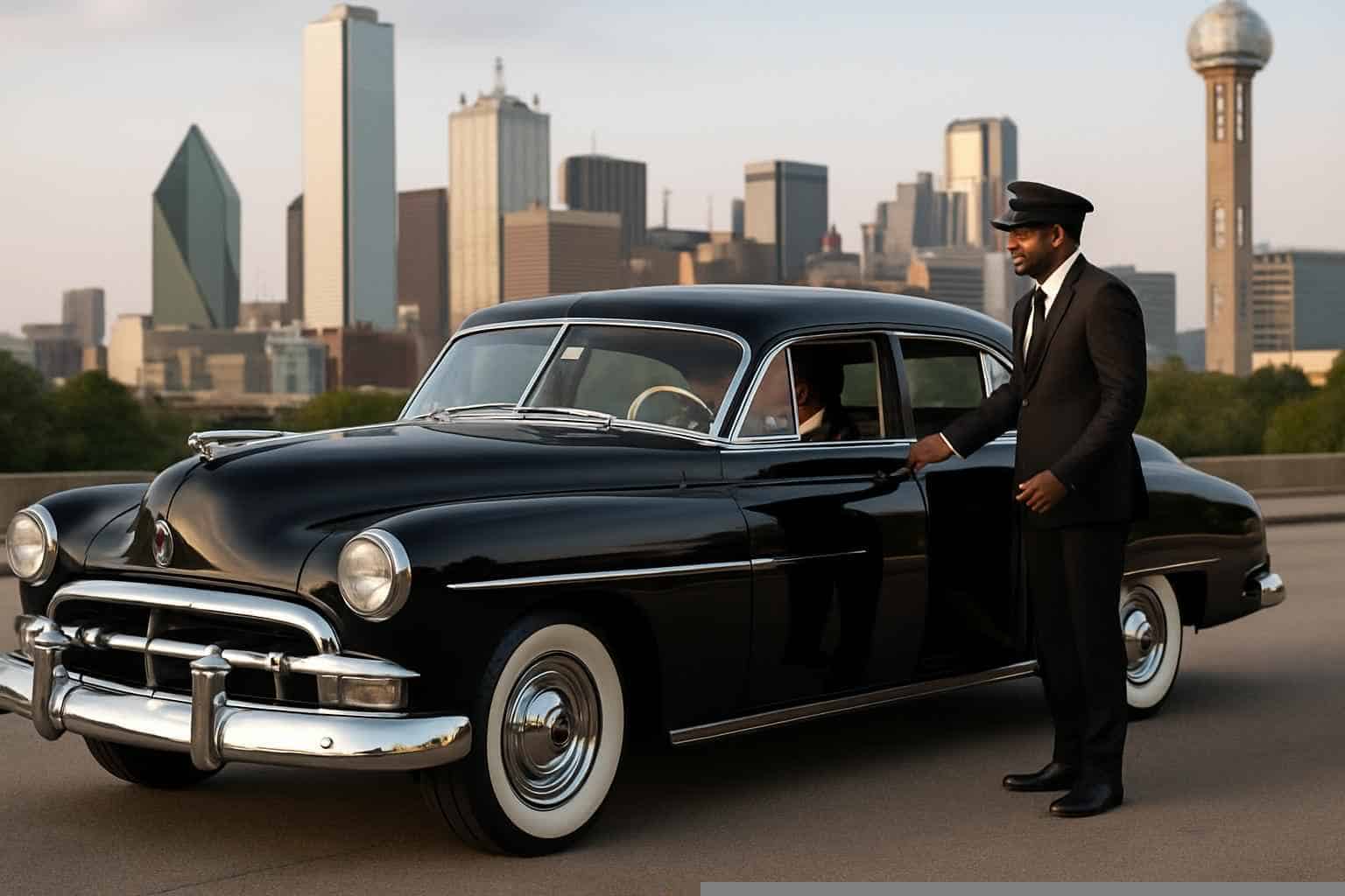 Classic Car Chauffeur Service Near Me Dallas TX
