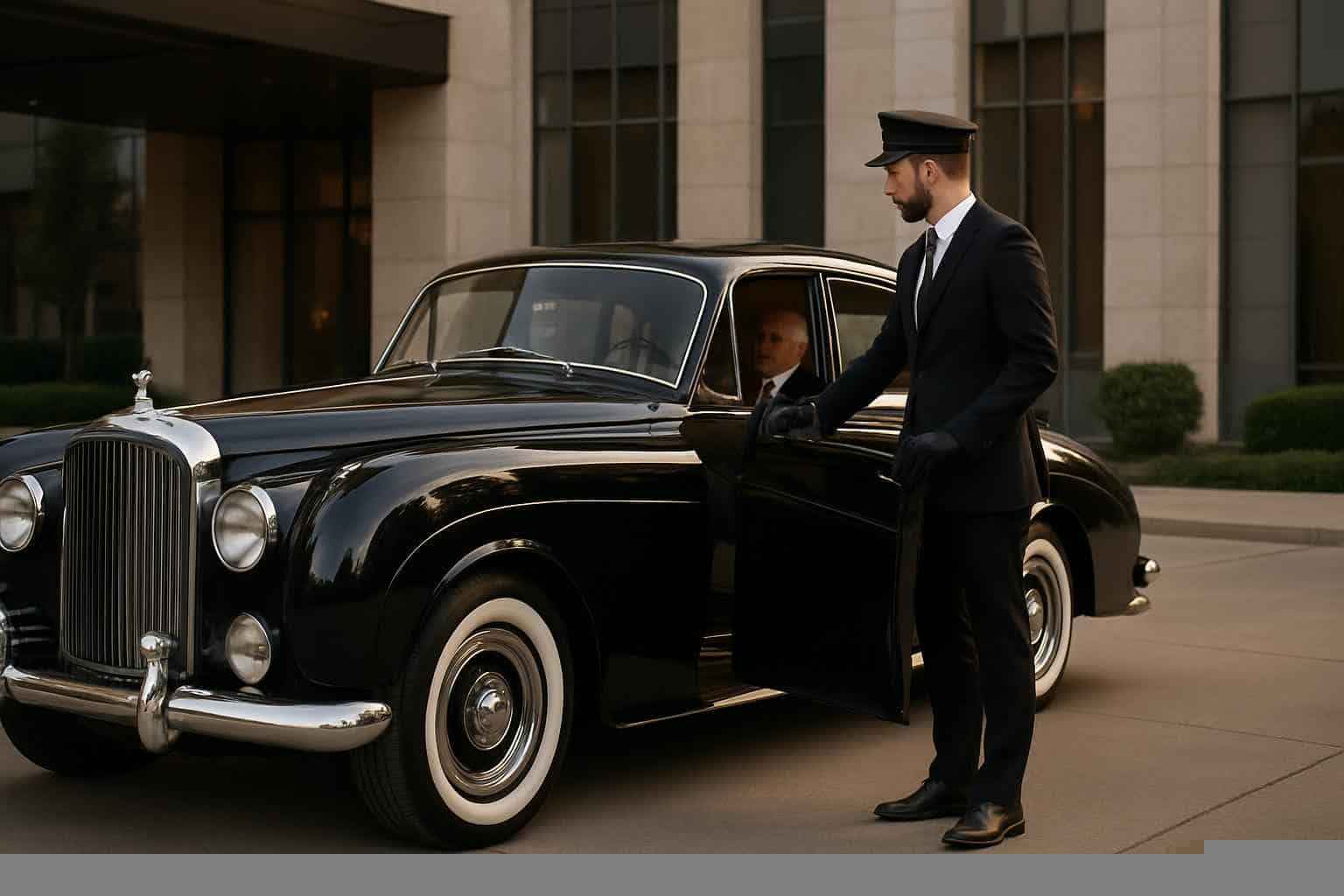 Classic Car Chauffeur Service Near Me Farmers Branch TX