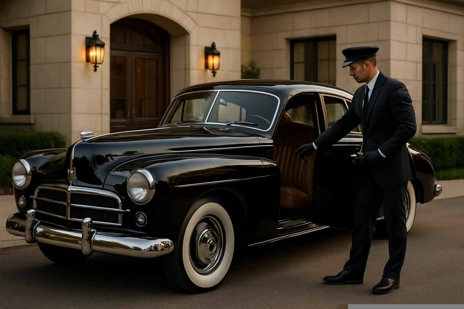 Classic Car Chauffeur Service Near Me Flower Mound TX