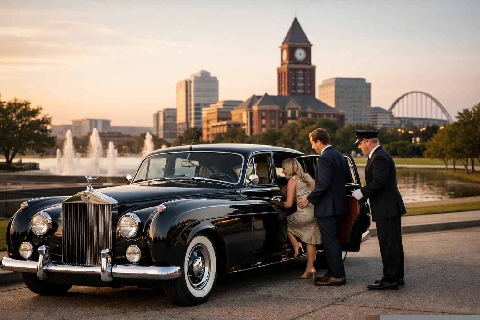 Classic Car Chauffeur Service Near Me Frisco TX