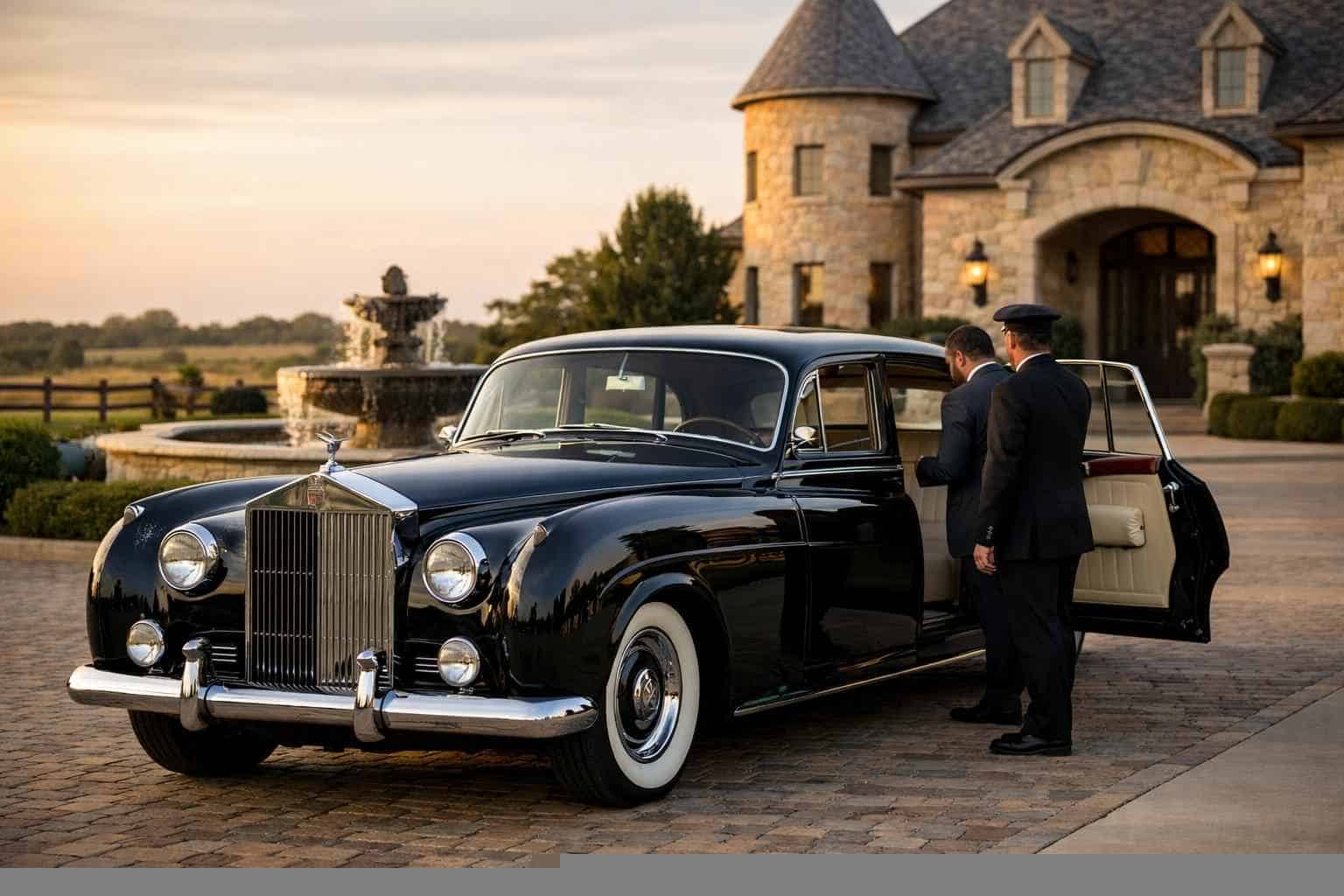 Classic Car Chauffeur Service Near Me McKinney TX