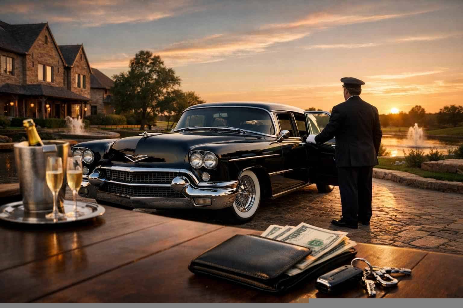 Classic Car Chauffeur Service Prices In Allen TX